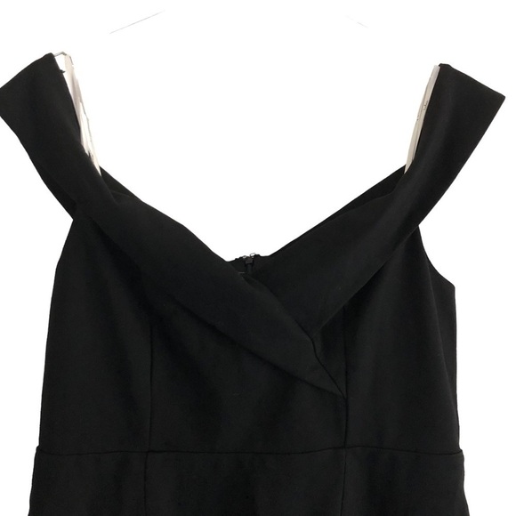 Lulus XL Black Dress Off Shoulder Mini Dress - Picture 4 of 13